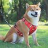 Pet Leash Buckle Adjustment Reflective Strip Adjustable Mesh Widen Handle Oxford Cloth Vest Type Pet Harness Large Dog Leash Pet Supplies