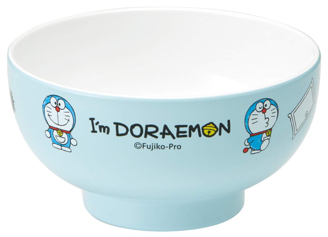 Skater Lacquered Soup Microwave and Dishwasher for Bowl, 250ml, Safe, Children, I m Doraemon, N6-A