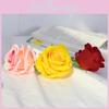 Velvet Artificial Rose Rose Head With Embossed Craft For Wedding Romantic Venue