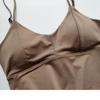 High Quality Seamless Women Underwear Sexy Backless Wireless Bra Classic Sling Vest Brassiere Insert Gasket Push Up Bra Lingerie