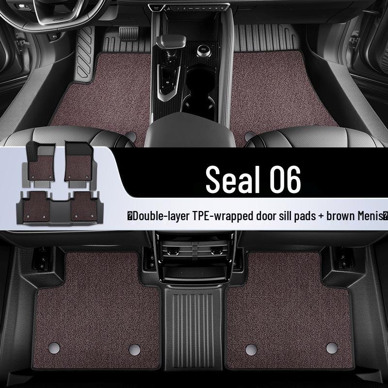 Full Coverage TPE Floor Mats for 2025 BYD Seal 06 DMi EV