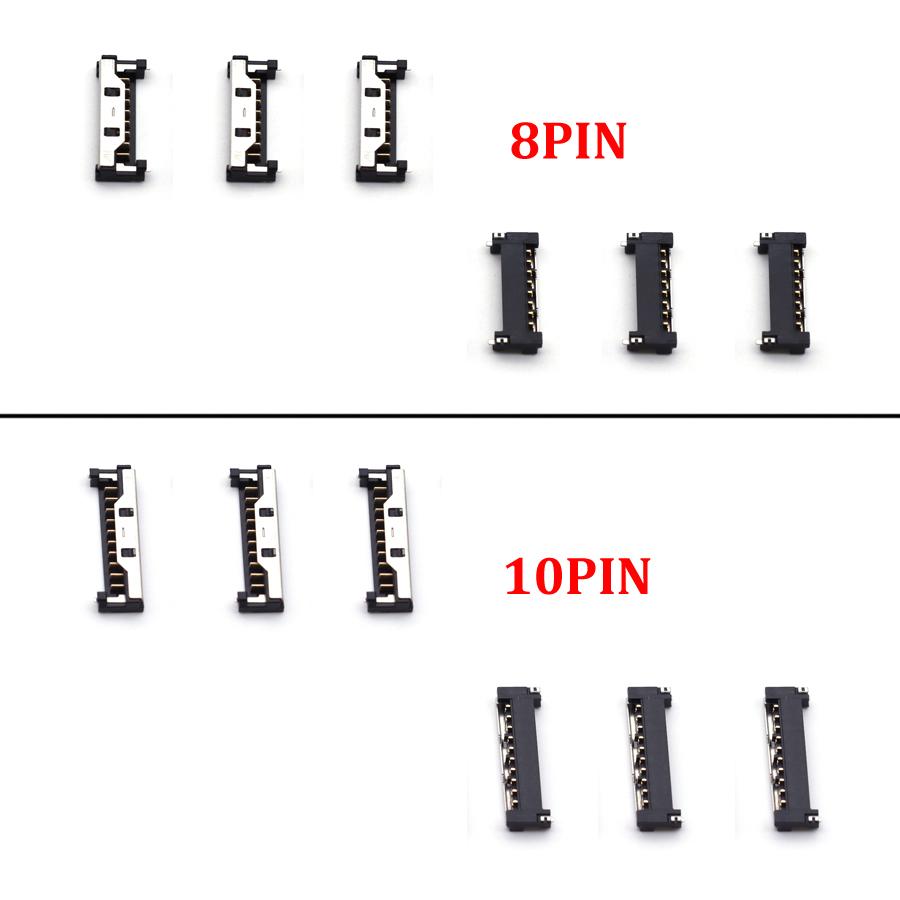 1PC 8Pin 10Pin For ASUS Tablet Battery Flex FPC Jack Plug Connector Interface Contact