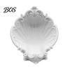 Ceramic Texture Storage Tray Baroque Shell Jewelry Tray, 3D Printed Dish Ornaments, Multi-purpose for Rings Earrings Bracelets Desktop Decoration