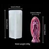 European Goddess Statue Mold Non-Stick Reusable DIY Mould for Aroma Candle Gypsum Epoxy Resin Home Craft Ornament Making