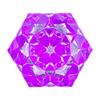 Miyabi Miyabi Original Shift Knob for Trucks Miyabi 180mm - - Clear/Purple, 10/12x1.25, 12x1.75 (MI-MIN180-PU)