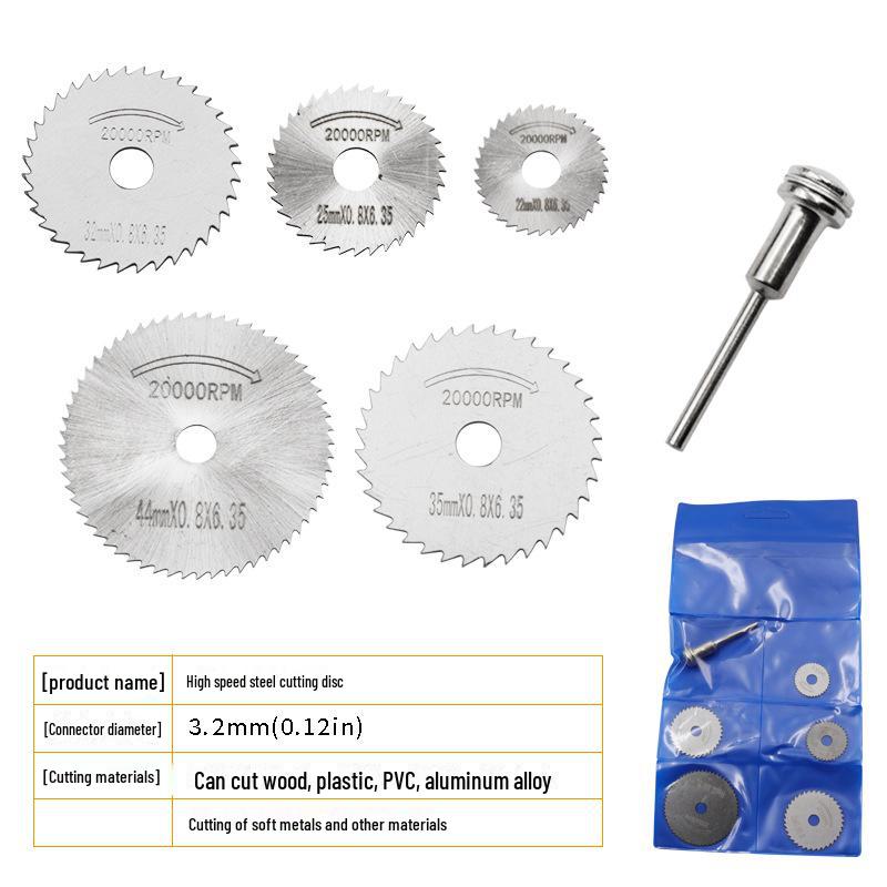High-Speed Steel Mini Saw Blade for Wood, Plastic, PVC, and Acrylic Cutting