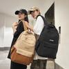 Schoolbag Backpack Leisure Sports Junior High School Student School Bag Computer Large Capacity Outdoor Travel Simple Backpack