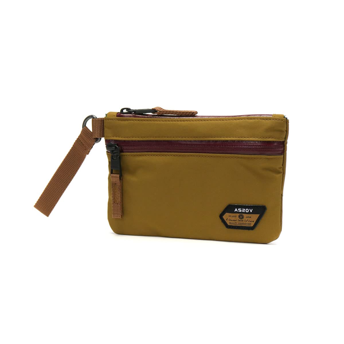 

ASSOB WATER PROOF FLAT Waterproof POUCH-S, Pouch, Camel, 092103-24