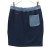 Columbia Mini Length Sweat Tight Skirt M Navy Outdoors Women Used