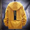Chaqueta para hombre Primavera y Otoño Delgada Moderna Marca con Capucha Chaqueta para Adolescente Estudiante Suelta Ropa para Hombre