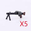 Military Building Blocks Accessories Soldier Figures Weapons Guns Mini Bricks USA Soviet Pistols Kids Toy Gifts Set R050