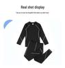 Set sport de băieți cu uscare rapidă, din două piese: Baschet, Fotbal, Strat de bază pentru fitness pentru alergare
