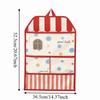 Space Saving Underwear Storage Organization Cartoon Wardrobe Mounted Storage Bag  Kitchen Wardrobe