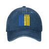 Ukraine Flag Casual Baseball Cap Outdoor Gym Trucker Hat Spring SunProof Women Unisex Street Style Snapback Cap