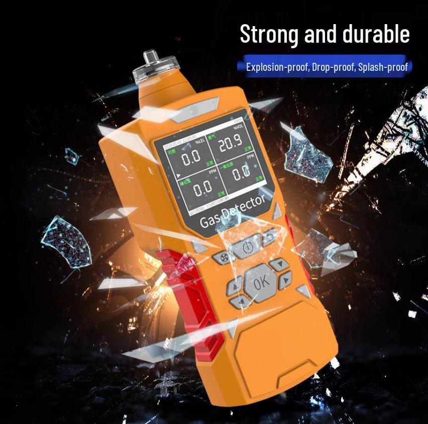 Hydrogen Cyanide Gas Detector ZY-456X: Suction-Type Leak Alarm for Mining & Electroplating.