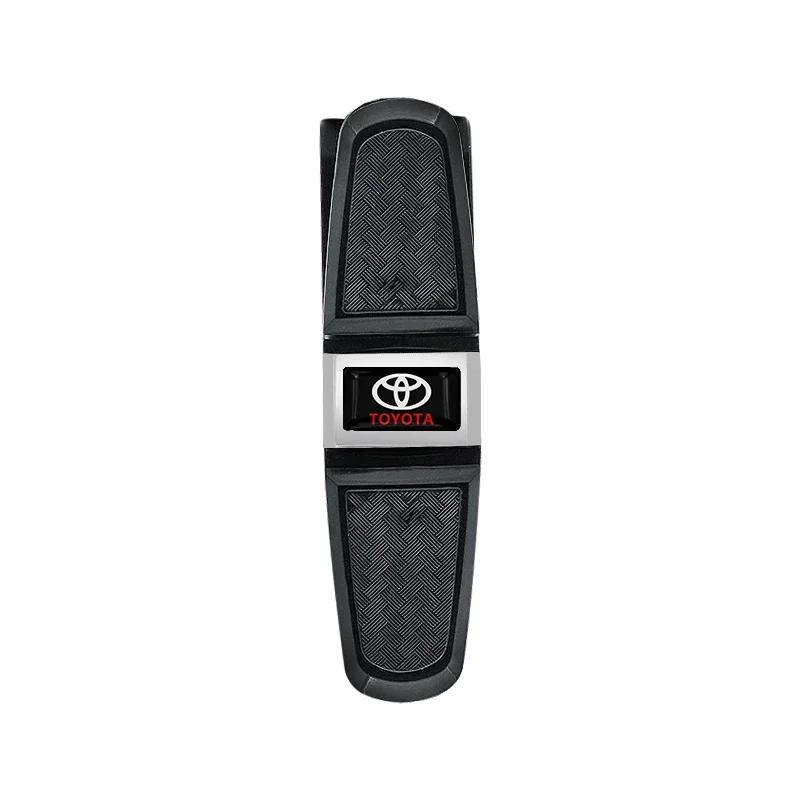 Auto Sluneční clona na auto Krabička na brýle Univerzální Klip na sluneční brýle Karta Vstupenka Pro Toyota TRD Camry 40 Corolla Auris Yaris Rav4 Ozdobit