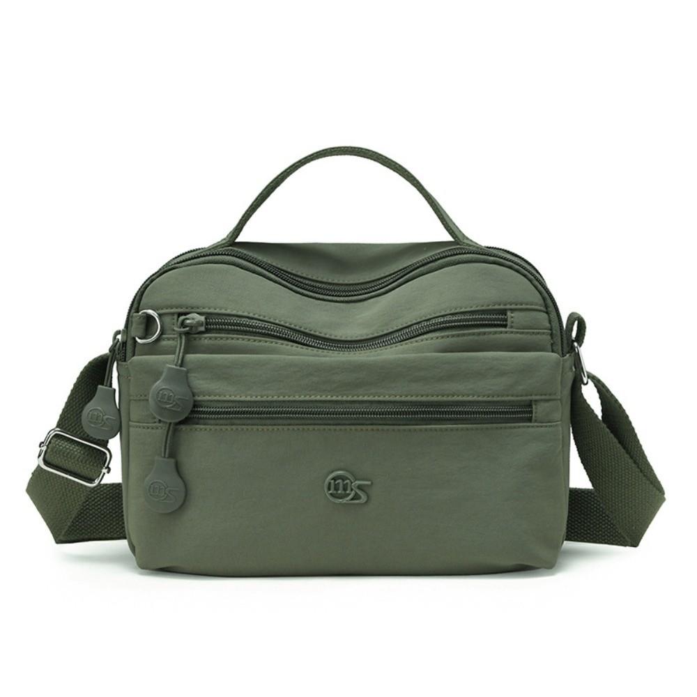 New Long Strap Shoulder Bag Large Capacity Multi-Layer Messenger Bag Waterproof Durable Women's Handbag Work