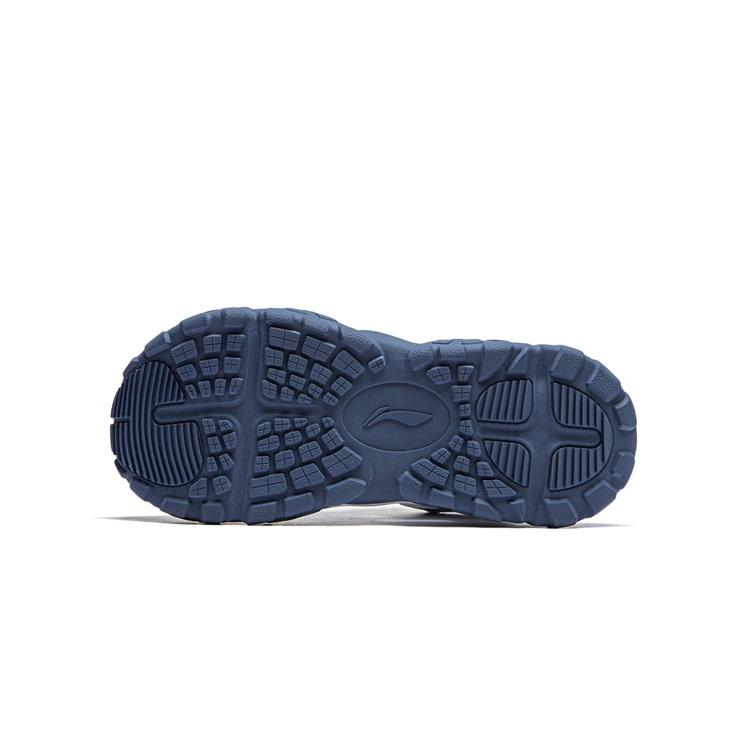 Li Ning Kids Trekking 2 Comfortable Durable Sandals Kids Sandals White Blue YKUU010-9