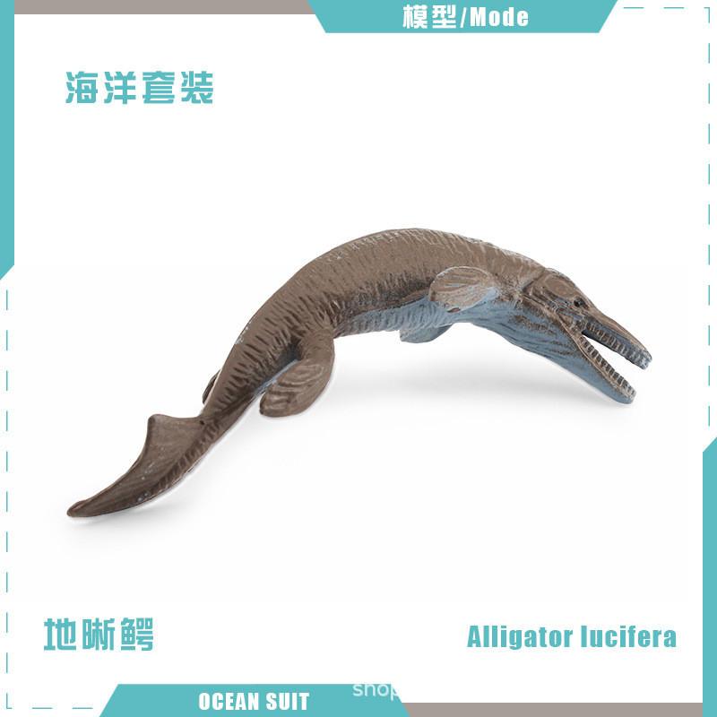 Zestaw modeli zwierząt oceanicznych premium z PVC, w tym rekiny, żółwie, delfiny, pingwiny i kraby do zabawy edukacyjnej