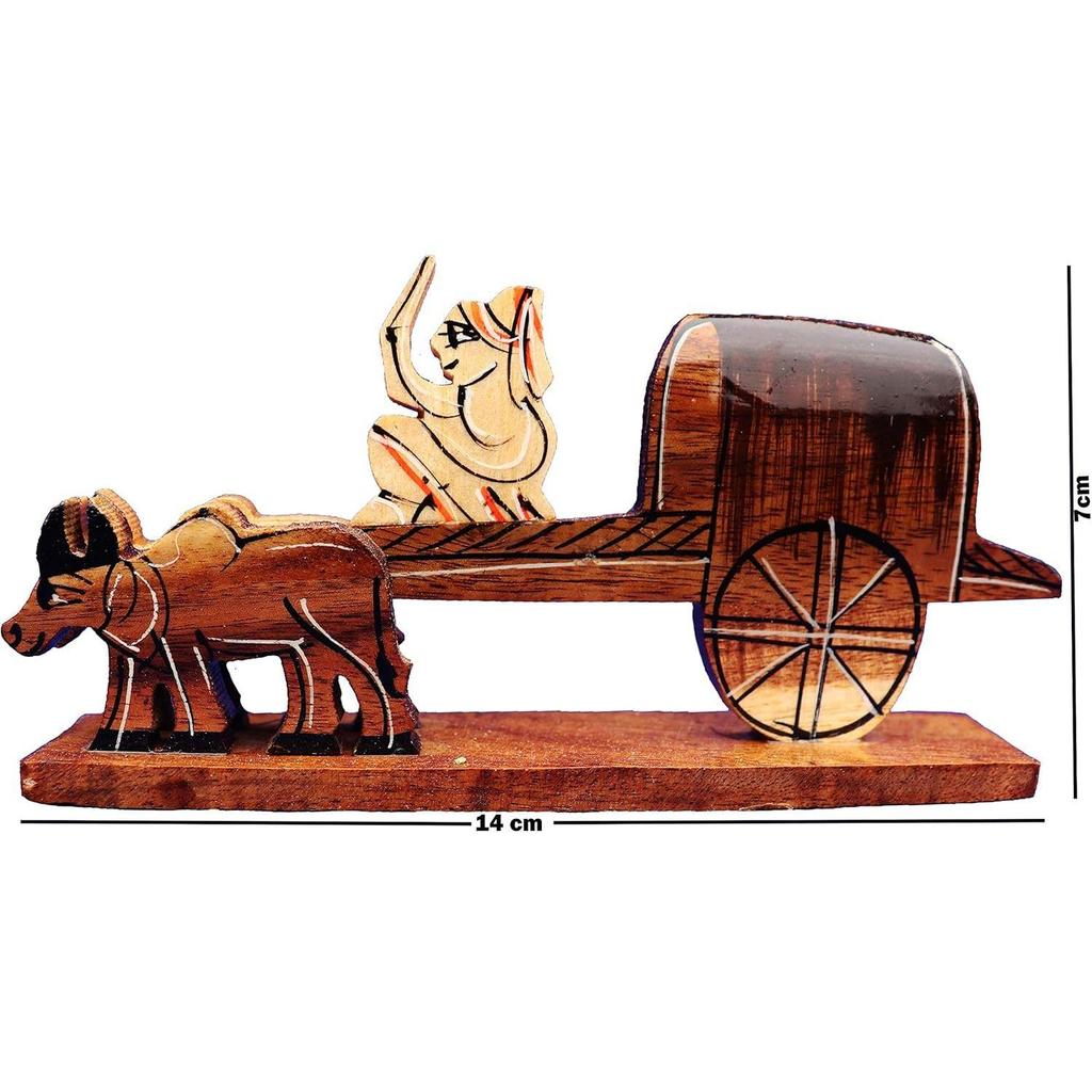 Wooden handicrafts Showpiece Table Decor and Wall Mounted Home Decoretion Toy for Kids Gift Product 14cm Clear 1 Piece