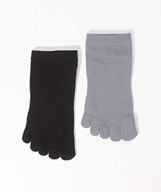 Okamoto SUPER SOX Business Cropped Sole 24-Hour Odor-Free Five-Toe Socks, Style, Deodorizing, Length, Support, 499-902
