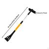 2 in 1 Snow Brush And Ice for Pushing Snow, Foam Handle, 360° Rotating Head Cars, Trucks, SUVs