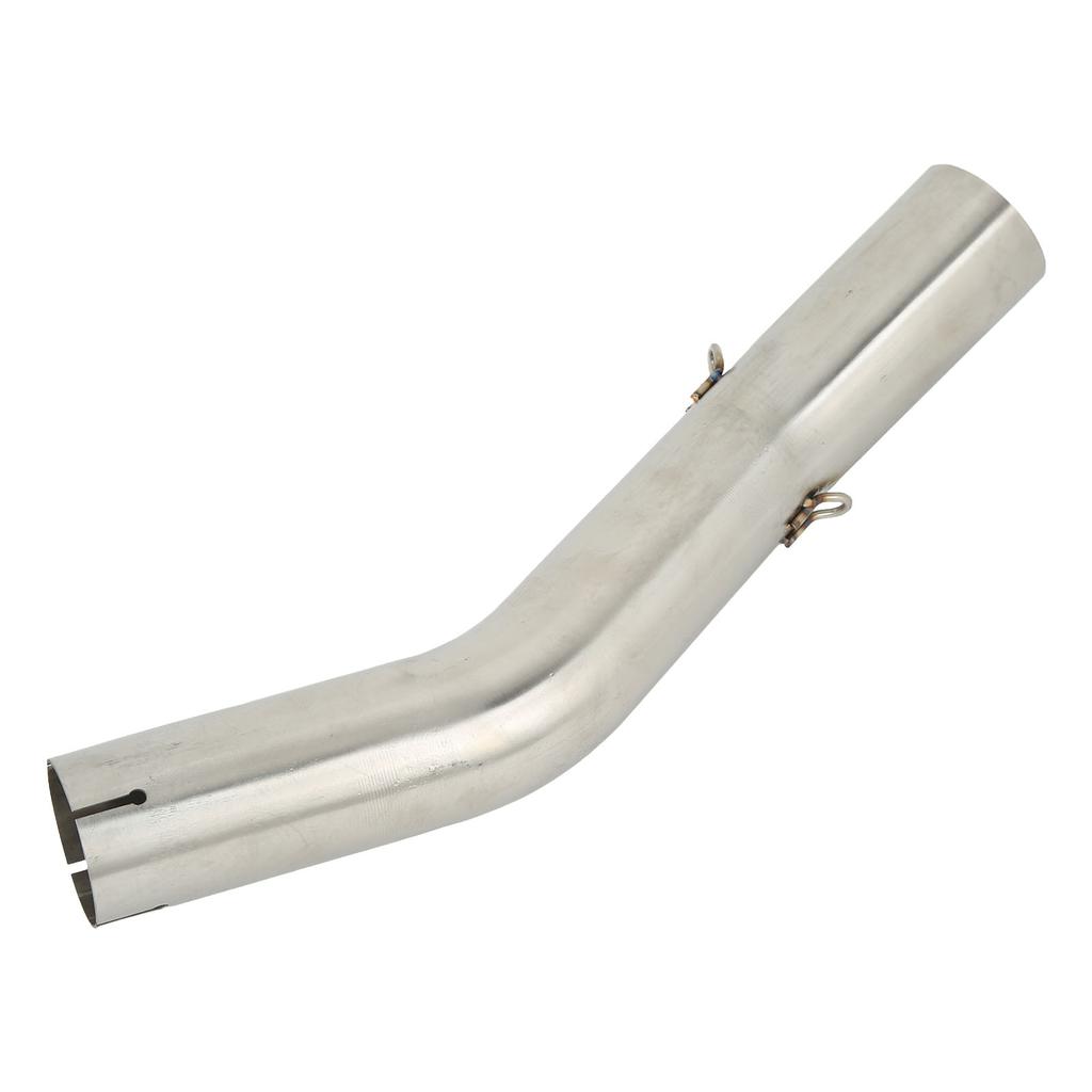 Motorcycle Exhaust Pipe Mid Middle Link Tube Connector Replacement for Ninja ZX10R 2004‑2005