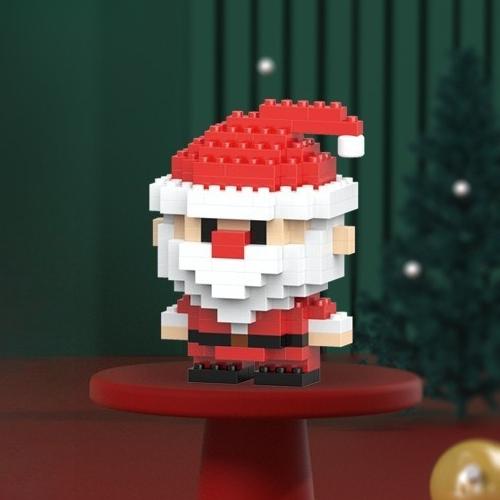 Christmas Series Gift Santa /Claus/ Snowman Reindeer Building Blocks Educational Assembly Festive Toy