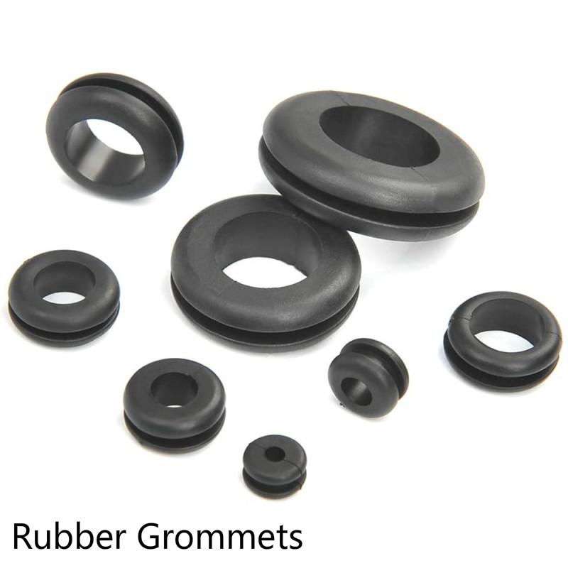 100/180/200pcs Black O Rings Rubber Washer Seals Gasket Grommet Assortment Kit Electrical Gasket O-Rings Seals Tools Set