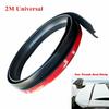 2M Rubber Black Car Trunk Seal Strip For Hatchback Tail Box Cover Gap Waterproof