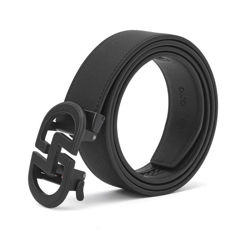 GXG Men's Business Casual Automatic Buckle Leather Belt