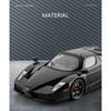 1/24 Ferrari ENZO Alloy Sports Car Model Diecast Metal Racing Super Vehicles Car Model High Simulation Sound and Light Children Toy Gift