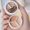 Tri-Color Concealer Palette: Tattoo, Spot, and Dark Circle Coverage with Facial Contouring. Bilingual Packaging for International Use.
