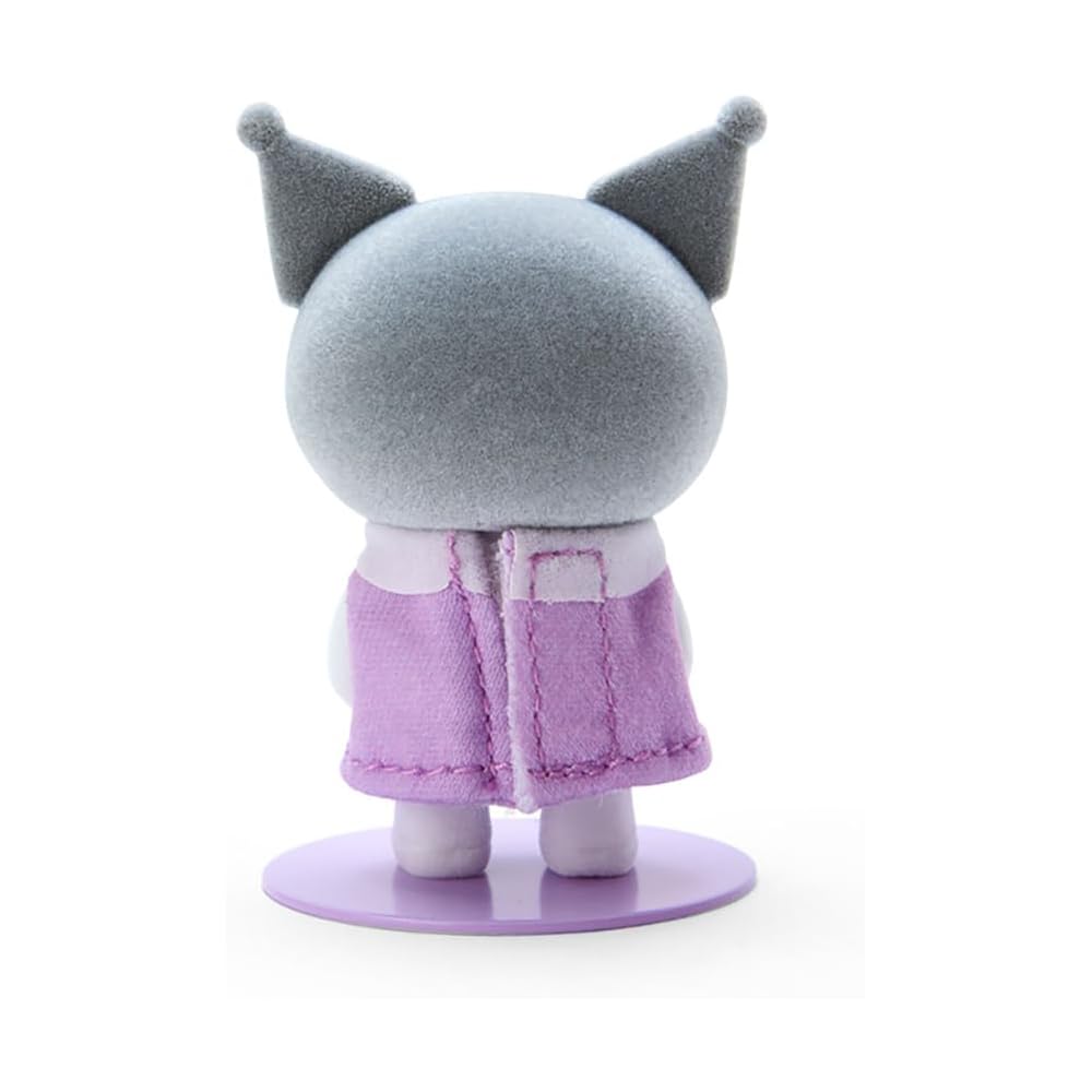 Sanrio Kuromi Pitatto Friends Mini Plush Doll 6.8x3.6x3cm Character Toy