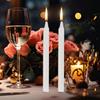 10pcs Unscented Candles Power Outage Emergency Candles Long Rod Natural Wax Wedding Table Decoration Candles