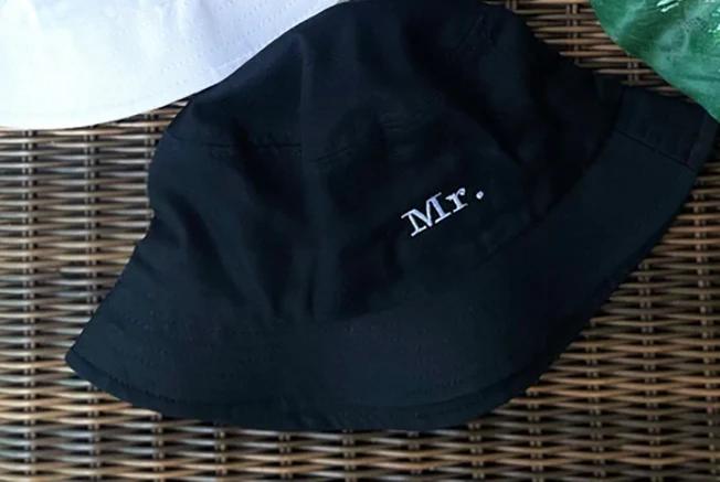 Мистер Миссис Шляпы Муж Жена пара День Святого Валентина Свадебный Подарок Невеста Жених Только что поженились медовый месяц путешествие Девичник украшение