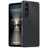 Applicabile a custodia per cellulare Sony Xperia 1-VI Fibra di carbonio pattern Kevlar anti-caduta ultrasottile Custodia protettiva in pelle Sony