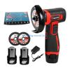 Y5GD Mini Cordless Angles Grinder, 12V Angles Grinder Tool for Cutting Polishing and Sharpening,3inch Side Disc Grinder