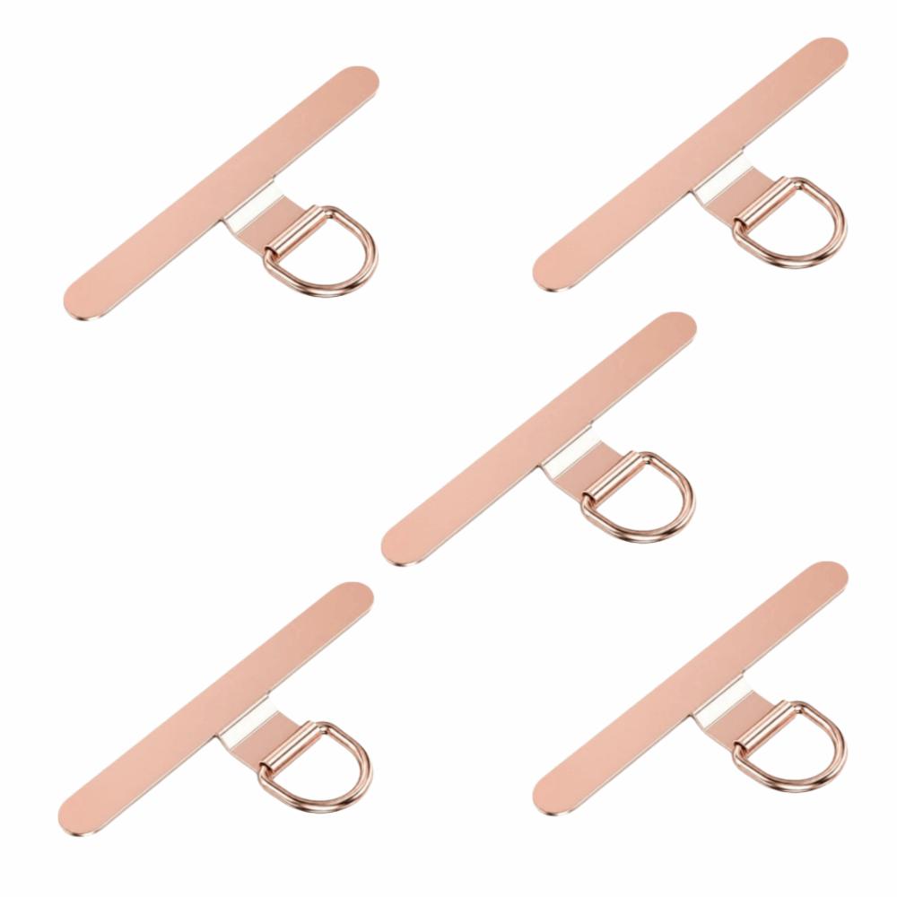5Pcs Metal Phone Lanyard Connectors Ultra-thin Phone Tether Tab All Phone Cases