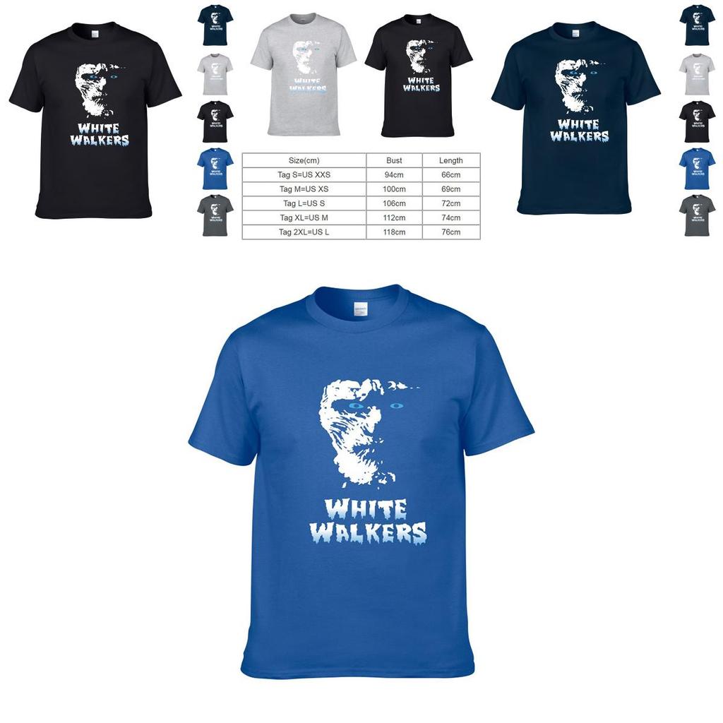 Game Of Thrones White Walker Short Sleeve T Shirt For Men And Women With Classic Design