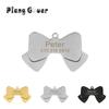 Personalized Name Bow Dog Pendant Bow Tie Pet Collar Accessories Cat Dog Tag Puppy ID Customized Anti-lost