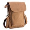 New Men's Retro Crazy Horse Genuine Leather Waist Bag Belt Hanging Phone Pouch Multi Purpose Shoulder Crossbody Belt Bag for Daily Travel Outdoor Use