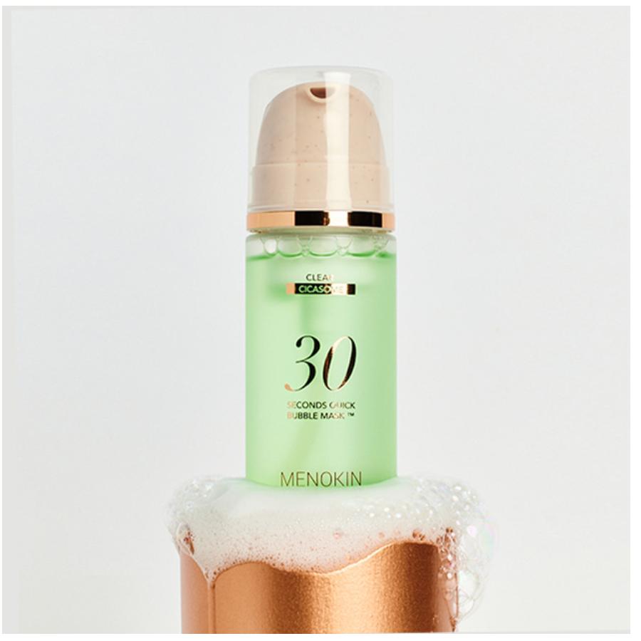 Menokin 30-Second Quick Firming Bubble Mask Clear 95ml