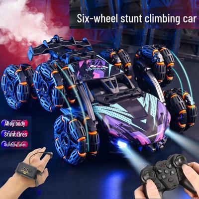 Coche RC todoterreno de deriva con detección de gestos de seis ruedas con capacidades de acrobacia y carreras