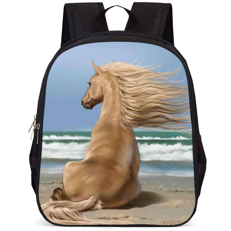 

Durable Large Capacity 15-inch Oxford Cloth School Backpack For Kids Unisex 1