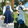 Women's Denim Dress, Sleeveless Long Vest Skirt, Denim Skirt Source Factory