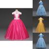 Elegant Princess's Dress For Girls Perfect For Cosplay And Halloween Parties
