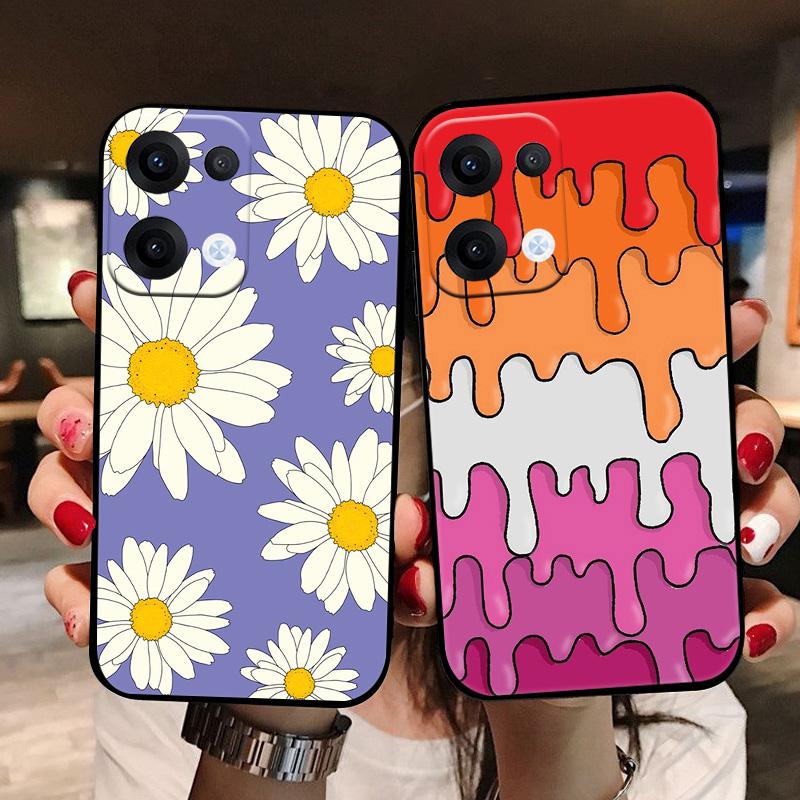 Per Oppo Reno13 F FS 5G 13F 4G Custodia per Telefono Bellissimo Panda Disegno Animato Paraurti Morbido Silicone Cover Per Reno13 Pro Reno 13 5G