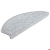 VidaXL Stair Treads 30 Pieces 65 X 24 X 4 Cm Light Grey Semicircular Large 3365752