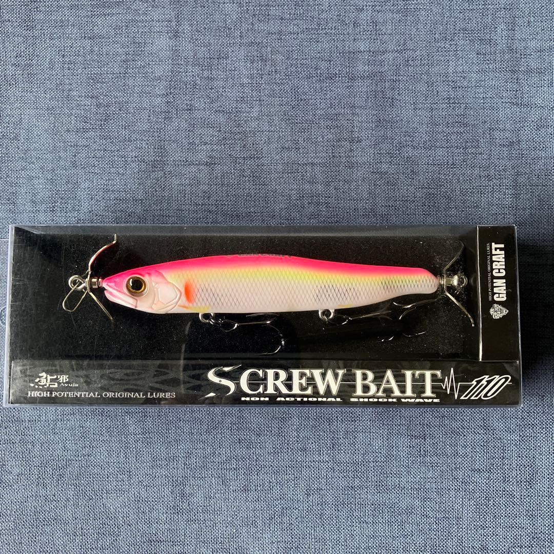Used [Unused item] Guncraft Screwbait 110 Type-NS Hasegawa Pink